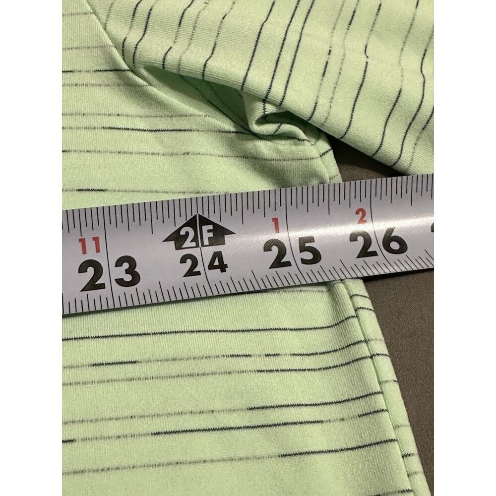Under Armour Light Mint Green Striped Polo - Picture 8 of 10